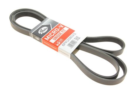 Поликлиновой ремень, VW CRAFTER, GATES (6PK2580XS) Поликлиновой ремень, VW CRAFTER, GATES (6PK2580XS)