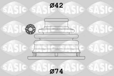 4003470 SASIC - Пильовик привідного валу