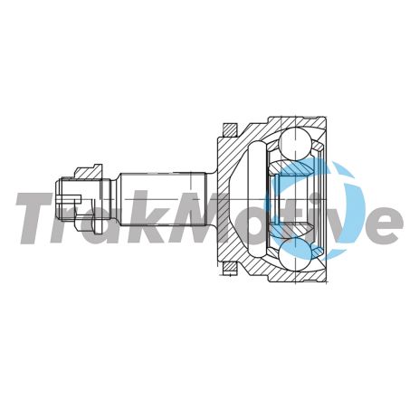 ШРУС в сборе, комплект LAND ROVER, TRAKMOTIVE (400893) ШРУС в сборе, комплект LAND ROVER, TRAKMOTIVE (400893)