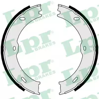 09710 LPR - Гальмівні колодки до барабанів (HB)