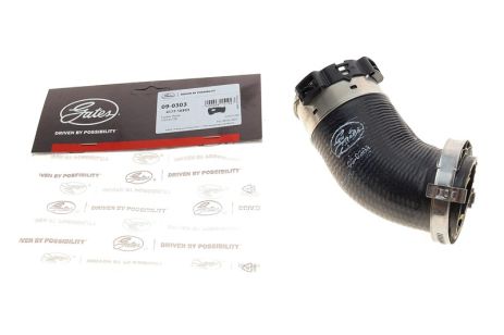 Патрубок турбокомпрессора, VOLKSWAGEN 7E0145708B, GATES (090303)