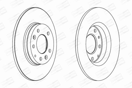 Диск тормозной MAZDA 6, CHAMPION (562416CH) Диск тормозной MAZDA 6, CHAMPION (562416CH)