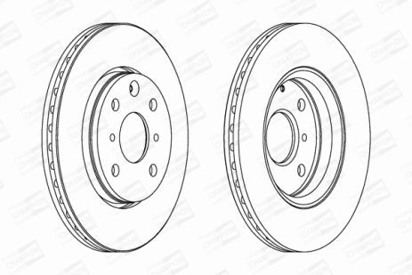 Диск тормозной TOYOTA AYGO, PEUGEOT 108, CHAMPION (562311CH) Диск тормозной TOYOTA AYGO, PEUGEOT 108, CHAMPION (562311CH)