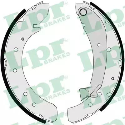 Тормозные колодки для барабанов, CITROEN JUMPER, PEUGEOT BOXER, LPR (07120)