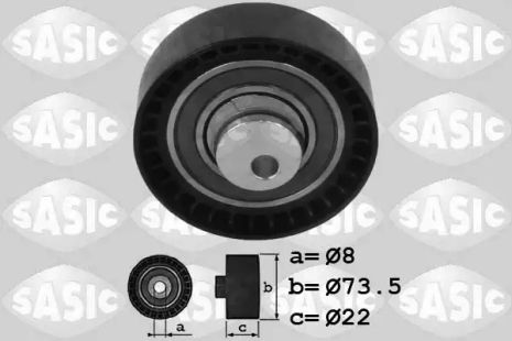Ролик натяжной, DACIA 8200908180, RENAULT 8200908180, SASIC (1704019)