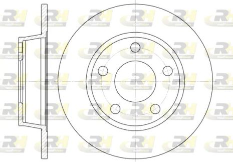 Диск тормозной HYUNDAI i30, AUDI A6, ROAD HOUSE (672300) Диск тормозной HYUNDAI i30, AUDI A6, ROAD HOUSE (672300)