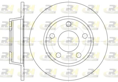 Диск тормозной HYUNDAI i30, AUDI A6, ROAD HOUSE (672300) Диск тормозной HYUNDAI i30, AUDI A6, ROAD HOUSE (672300)
