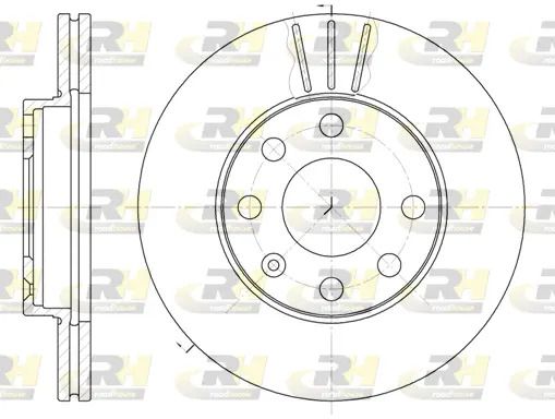 Диск тормозной VAUXHALL ASTRA, OPEL ASTRA, ROAD HOUSE (606110) Диск тормозной VAUXHALL ASTRA, OPEL ASTRA, ROAD HOUSE (606110)