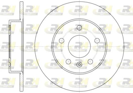 Диск тормозной OPEL MERIVA, VAUXHALL MERIVA, ROAD HOUSE (657800) Диск тормозной OPEL MERIVA, VAUXHALL MERIVA, ROAD HOUSE (657800)