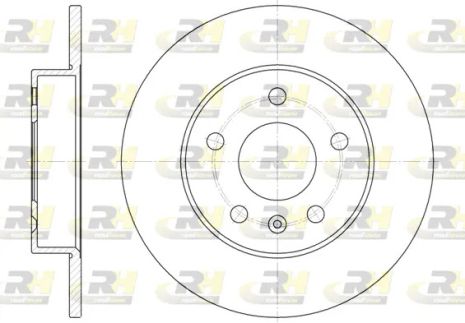 Диск тормозной OPEL MERIVA, VAUXHALL MERIVA, ROAD HOUSE (657800) Диск тормозной OPEL MERIVA, VAUXHALL MERIVA, ROAD HOUSE (657800)