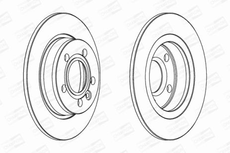 Диск тормозной SEAT ALHAMBRA, FORD GALAXY, CHAMPION (562057CH) Диск тормозной SEAT ALHAMBRA, FORD GALAXY, CHAMPION (562057CH)