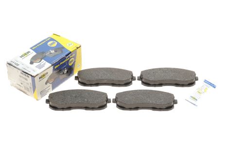 Комплект тормозных колодок, дисковый тормоз, NISSAN 200SX, ICER (181100) Комплект тормозных колодок, дисковый тормоз, NISSAN 200SX, ICER (181100)