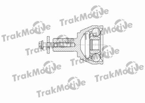 Шарнирный комплект, приводной вал, VOLVO V70, FORD MONDEO, TRAKMOTIVE (400665)