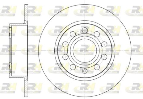 Диск тормозной MERCEDES-BENZ B-CLASS, AUDI A3, ROAD HOUSE (664900) Диск тормозной MERCEDES-BENZ B-CLASS, AUDI A3, ROAD HOUSE (664900)