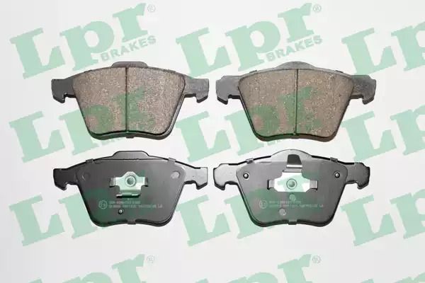 Тормозные колодки для дисков (f, v), VOLVO XC90, LPR (05P1237) Тормозные колодки для дисков (f, v), VOLVO XC90, LPR (05P1237)