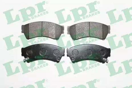 Тормозные колодки для дисков (f, v, с датчиком), MAZDA 6, LPR (05P1413)