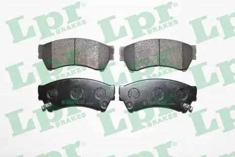 Тормозные колодки для дисков (f, v, с датчиком), MAZDA 6, LPR (05P1413)