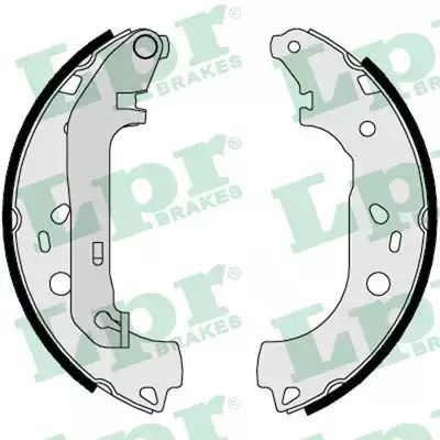 Колодка тормозов. барабан. ford transit connect задн. (пр-во), FORD TRANSIT, FORD 2T142200AA, LPR (08550)