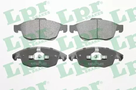 Колодка тормозов. диск. citroen C4 передн. (пр-во), CITROEN C4, PEUGEOT 425413, LPR (05P1351)