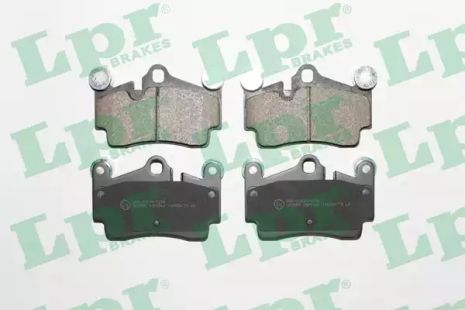 Тормозные колодки для дисков (r, v), AUDI Q7, PORSCHE CAYENNE, LPR (05P1362)