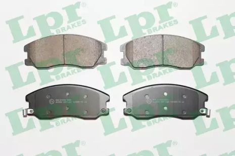 Колодки тормозные для дисков (f, v, с датчиком), CHEVROLET CAPTIVA, OPEL ANTARA, LPR (05P1322)