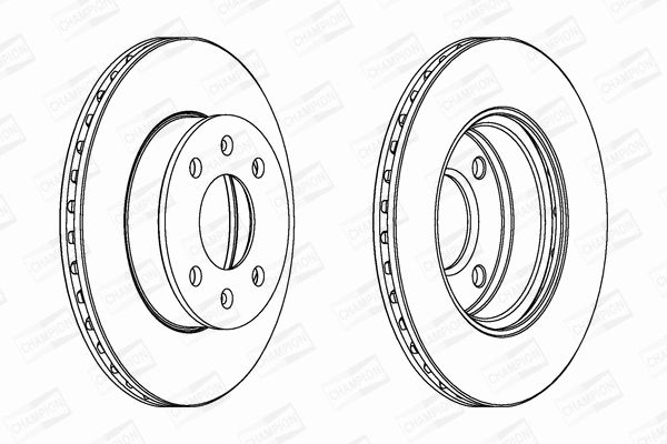 Диск тормозной SAAB 9-3, HYUNDAI i10, CHAMPION (562428CH) Диск тормозной SAAB 9-3, HYUNDAI i10, CHAMPION (562428CH)