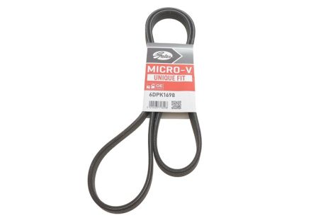 Ремень генератора ручейковый BMW 1/3, GATES (6DPK1698) (11288574957) Ремень генератора ручейковый BMW 1/3, GATES (6DPK1698) (11288574957)