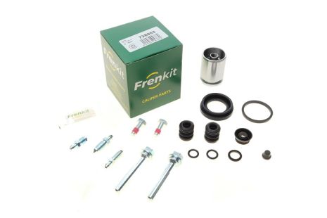 Ремкомплект заднього гальмівного супорта VW Golf/Passat (d=38mm) (+поршень/направляюча), FRENKIT (738903)