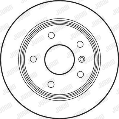 Диск тормозной MERCEDES-BENZ A-CLASS, JURID (562149JC) Диск тормозной MERCEDES-BENZ A-CLASS, JURID (562149JC)
