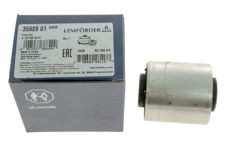 Сайлентблок важеля (заднього/знизу) MB ML/GL (W164) 05- (попер.), LEMFORDER (3592801)