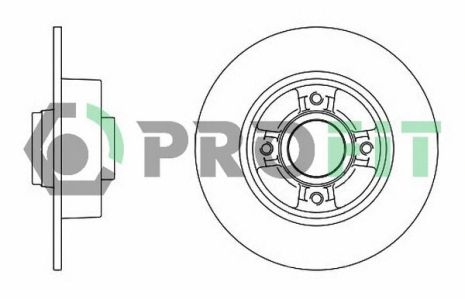 Диск тормозной PROFIT (50101369) Диск тормозной PROFIT (50101369)