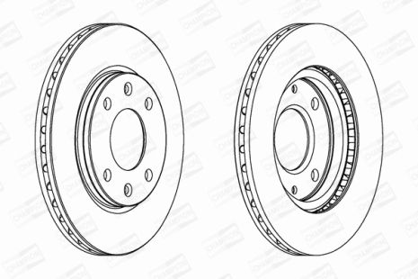 Диск тормозной LIFAN 520, MAPLE (SMA), CHAMPION (561409CH)