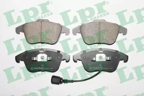 Тормозные колодки для дисков (f, с датчиком), AUDI Q3, LPR (05P1392)