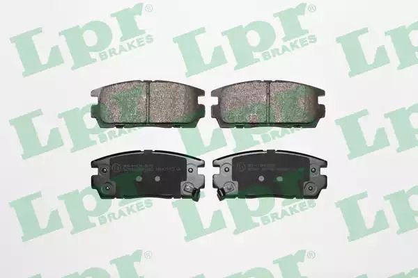 05P1323 LPR - Гальмівні колодки до дисків (R, V) 05P1323 LPR - Гальмівні колодки до дисків (R, V)