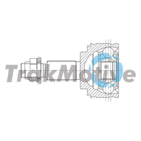 TRAKMOTIVE RENAULT К-кт ШРКШ KANGOO BE BOP (KW0/1) 1.5 dCi 09-, TRAKMOTIVE (400929)