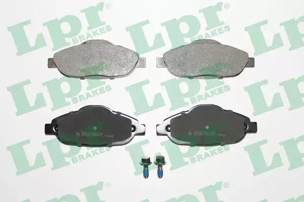 Колодка торм. диск. PEUGEOT 308 1.4-2.0 07-,3008 1.6HDI 09- передн. (пр-во LPR) Колодка торм. диск. PEUGEOT 308 1.4-2.0 07-,3008 1.6HDI 09- передн. (пр-во LPR)