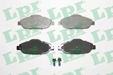 Колодка торм. диск. PEUGEOT 308 1.4-2.0 07-,3008 1.6HDI 09- передн. (пр-во LPR)