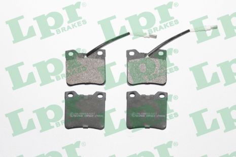 Тормозные колодки для дисков (r, s), PEUGEOT 406, LPR (05P623)