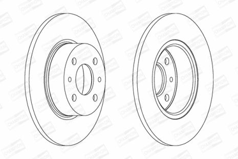 Диск тормозной CHRYSLER DELTA, LANCIA DELTA, CHAMPION (561329CH)