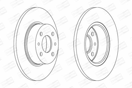 Диск тормозной CHRYSLER DELTA, LANCIA DELTA, CHAMPION (561329CH)