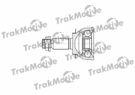 ШРУС в сборе, комплект SUBARU OUTBACK, TRAKMOTIVE (400700)