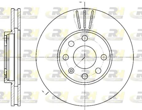 Диск тормозной VAUXHALL ASTRAVAN, OPEL ASTRA, ROAD HOUSE (657210) Диск тормозной VAUXHALL ASTRAVAN, OPEL ASTRA, ROAD HOUSE (657210)