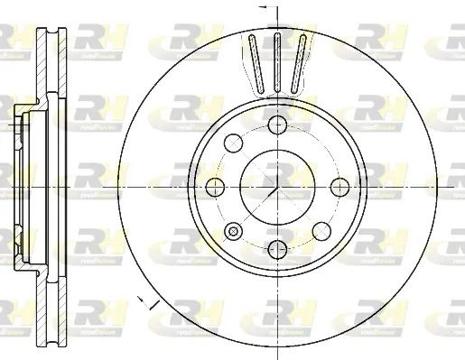 Диск тормозной VAUXHALL ASTRAVAN, OPEL ASTRA, ROAD HOUSE (657210) Диск тормозной VAUXHALL ASTRAVAN, OPEL ASTRA, ROAD HOUSE (657210)