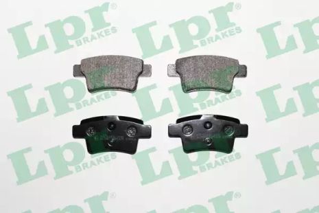 Тормозные колодки для дисков, CITROEN C4, LPR (05P1475)