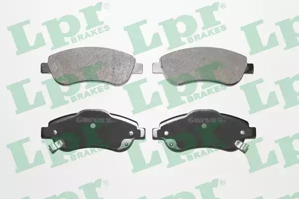 05P1456 LPR - Гальмівні колодки до дисків (F, з датчиком) 05P1456 LPR - Гальмівні колодки до дисків (F, з датчиком)