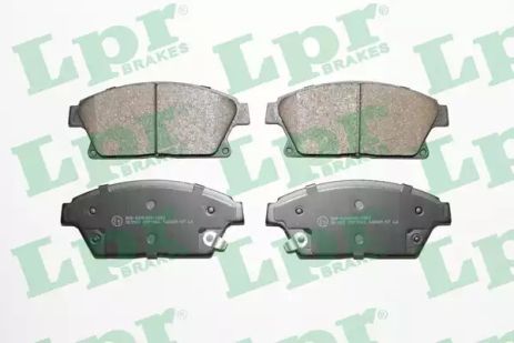 Тормозные колодки для дисков, OPEL ASTRA, CHEVROLET CRUZE, LPR (05P1562) Тормозные колодки для дисков, OPEL ASTRA, CHEVROLET CRUZE, LPR (05P1562)