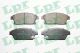 Тормозные колодки для дисков, OPEL ASTRA, CHEVROLET CRUZE, LPR (05P1562) Тормозные колодки для дисков, OPEL ASTRA, CHEVROLET CRUZE, LPR (05P1562)