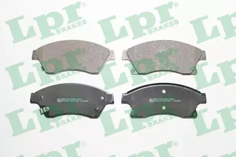 Колодки тормозные к дискам, OPEL ASTRA, CHEVROLET CRUZE, LPR (05P1581) Колодки тормозные к дискам, OPEL ASTRA, CHEVROLET CRUZE, LPR (05P1581)
