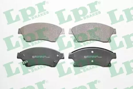 Колодки тормозные к дискам, OPEL ASTRA, CHEVROLET CRUZE, LPR (05P1581)