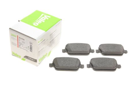 Комплект тормозных колодок, дисковый тормоз, FORD AUSTRALIA, VOLVO V70, VALEO (301935)